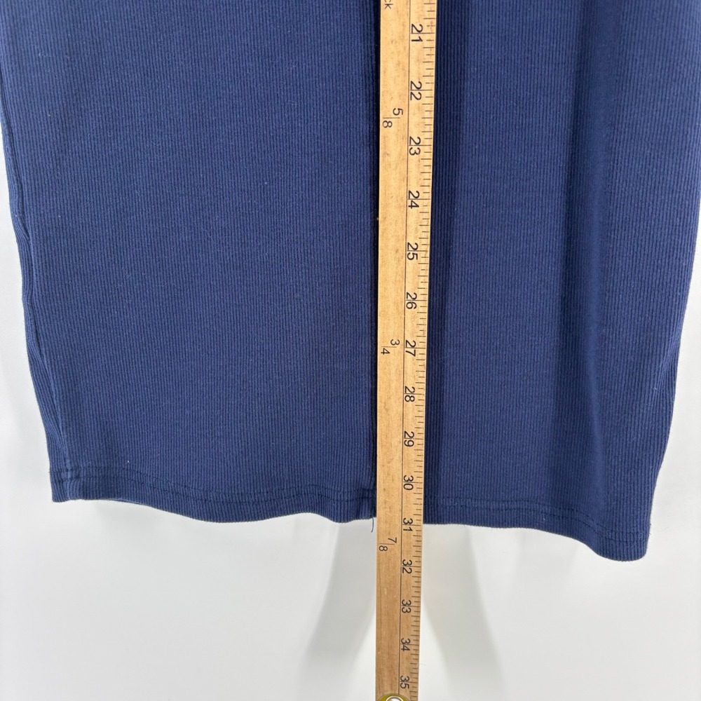 WEAR by Erin Andrews Dress Women XS Navy Denver Broncos Ribbed NFL Game Day - Picture 4 of 9
